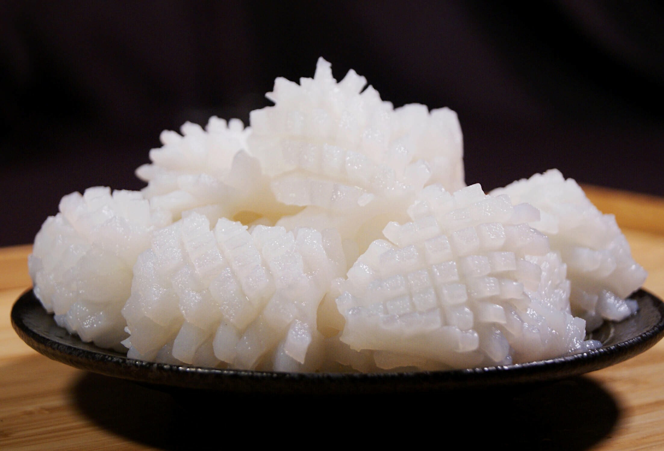 魷魚刻花 Carving Squid - 尚誠國際 San Chen Food